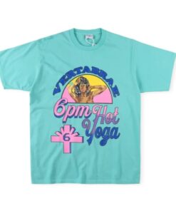Vertabrae 6pm Yoga T-shirt Dark Color