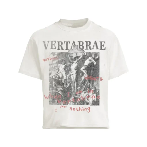 Vertabrae Nothing Without It T-shirt White Color