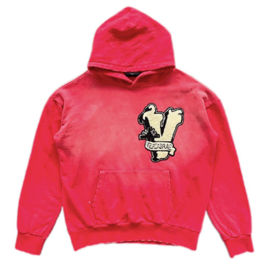 Vertabrae Hoodie Red